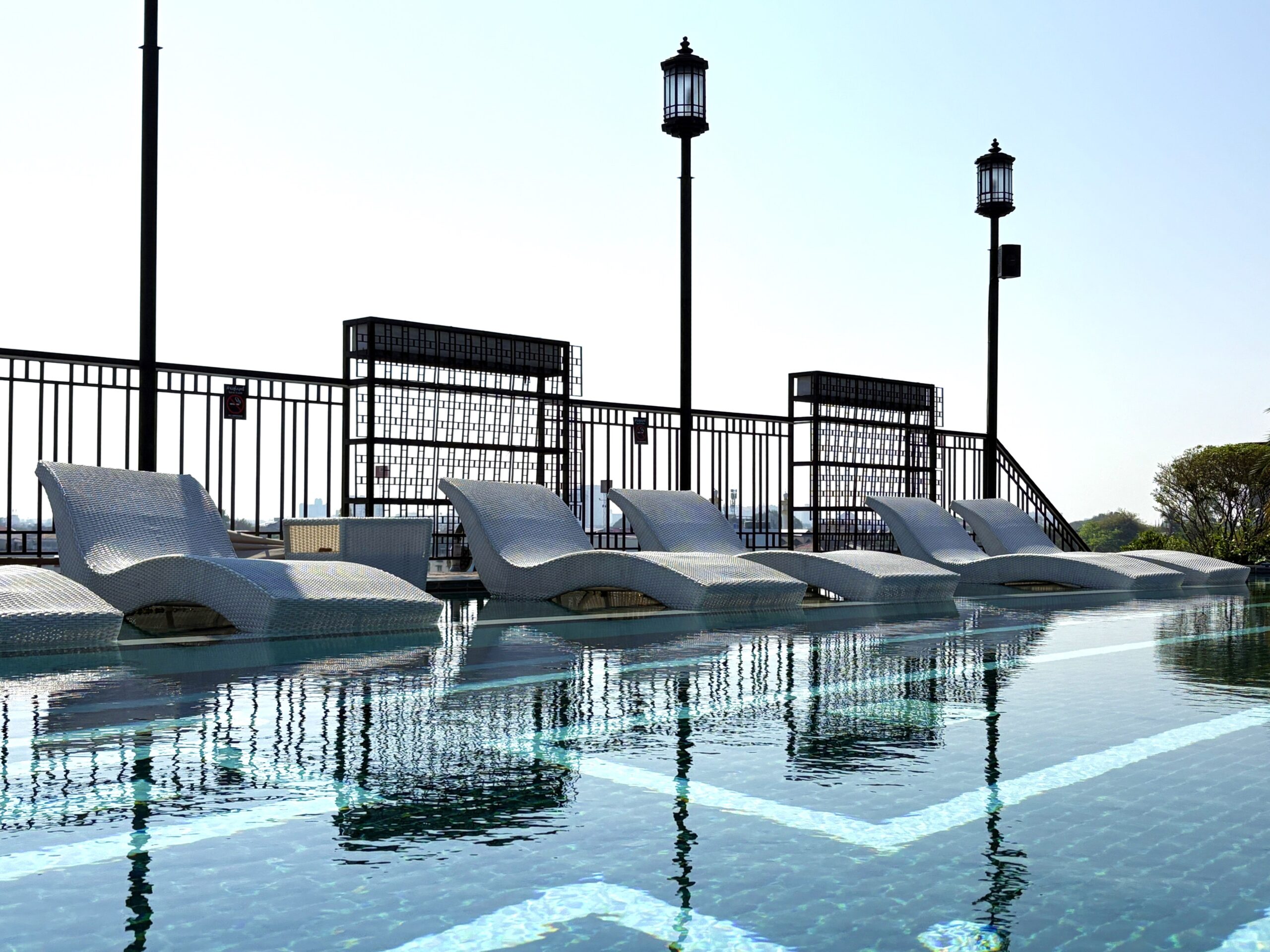 hotel in chiang mai with rooftop swimming pool